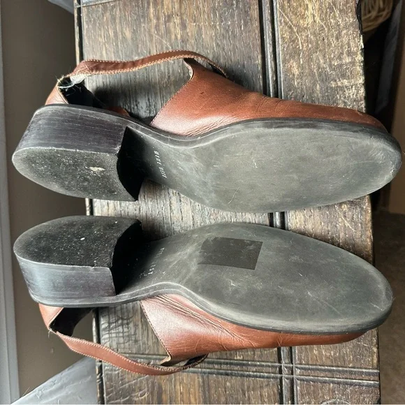 Vintage Nine West Brown Leather Mary Janes - Picture 5 of 9